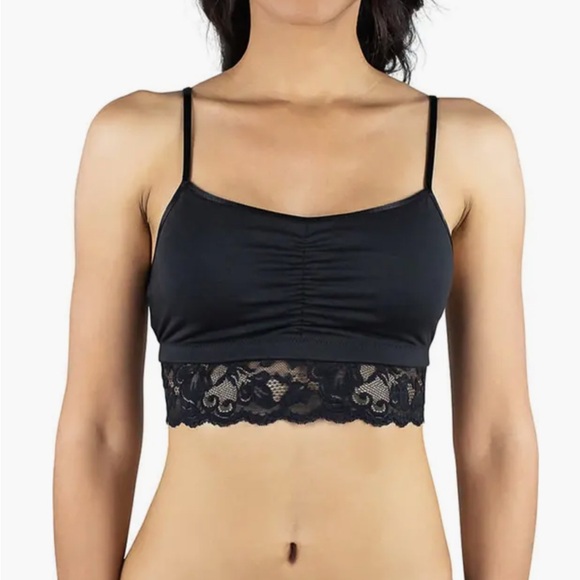 everviolet Other - Everviolet Astrid Pocketed Lace Bralette